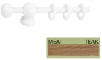 Κουρτινόξυλα Miraz Φ11 100cm κερασιά