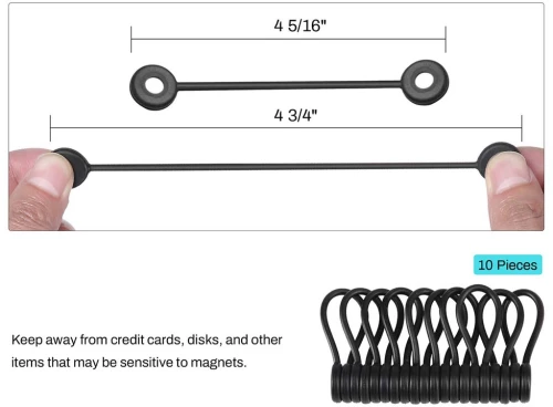 Gaming Αξεσουάρ Γραφείων - Eureka Ergonomic® AR22-B Magnetic Cable Management 22.03.0007