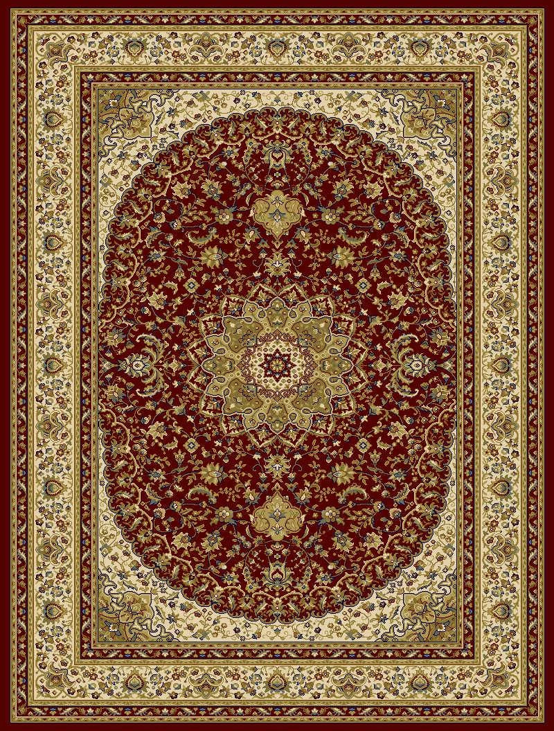 ΧΑΛΙ ORIAN 012/Red - Klonaras Home Fashion 133cm x 190cm