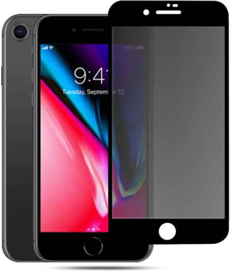 Mocolo Full Glue Privacy Tempered Glass Apple iPhone 7 / iPhone 8 / iPhone SE 2020 / iPhone SE 2022 Μαύρο - Mocolo - Μαύρο - iphone 7, iphone 8, iPhone SE 2020, iPhone SE 2022