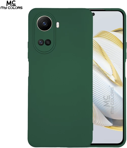 Θήκη Σιλικόνης My Colors Huawei Nova 10 SE Πράσινο Σκούρο - My Colors - Πράσινο Σκούρο - Nova 10 SE