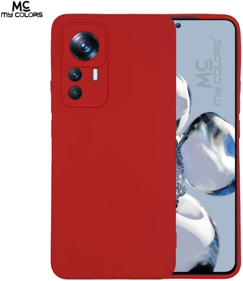 Θήκη Σιλικόνης My Colors Xiaomi Xiaomi 12T  / Xiaomi 12T Pro Κόκκινο - My Colors - Κόκκινο - Xiaomi 12T, Xiaomi 12T Pro