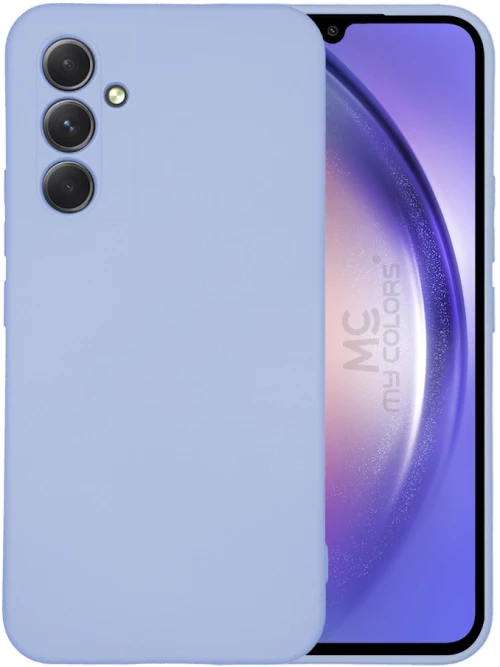 Θήκη Σιλικόνης My Colors Samsung Galaxy A34 5G Λιλά - My Colors - Λιλά - Galaxy A34 5G