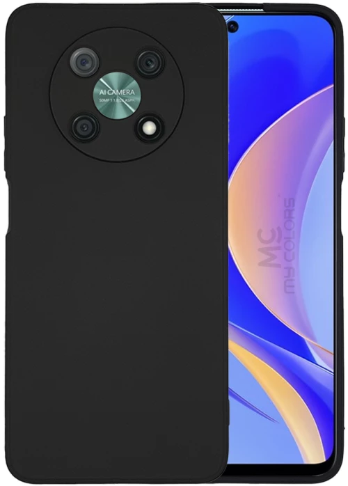 Θήκη Σιλικόνης My Colors Huawei Nova Y90 Μαύρο - My Colors - Μαύρο - Nova Y90