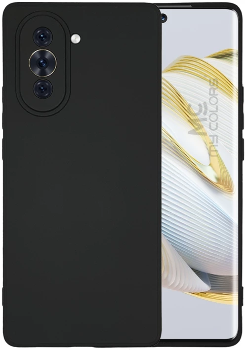 Θήκη Σιλικόνης My Colors Huawei Nova 10 Μαύρο - My Colors - Μαύρο - Nova 10
