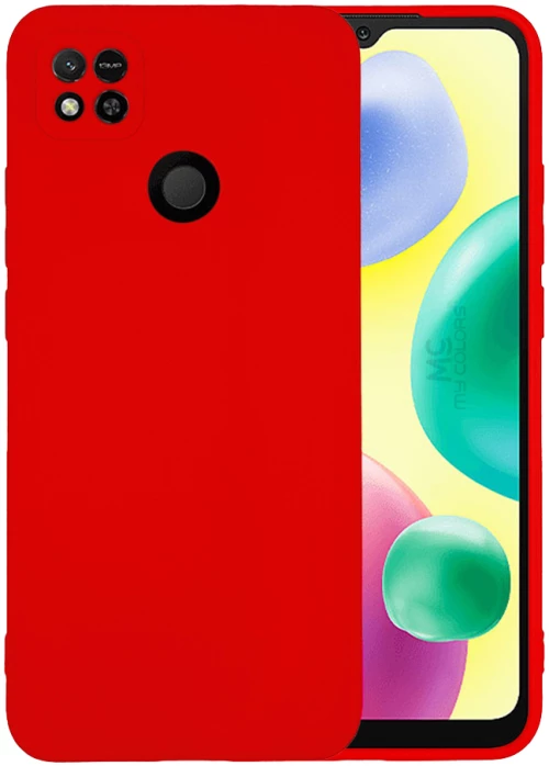 Θήκη Σιλικόνης My Colors Xiaomi Redmi 10A Κόκκινο - My Colors - Κόκκινο - Redmi 10A
