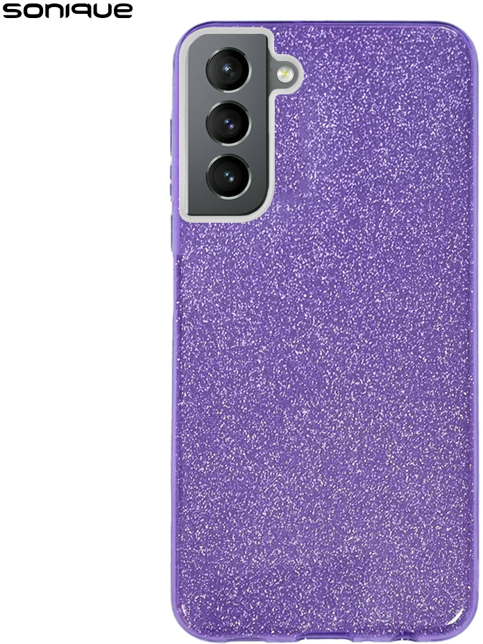 Θήκη Σιλικόνης Sonique Shiny Samsung Galaxy S21 Plus Μωβ - Sonique - Μωβ - Galaxy S21 Plus