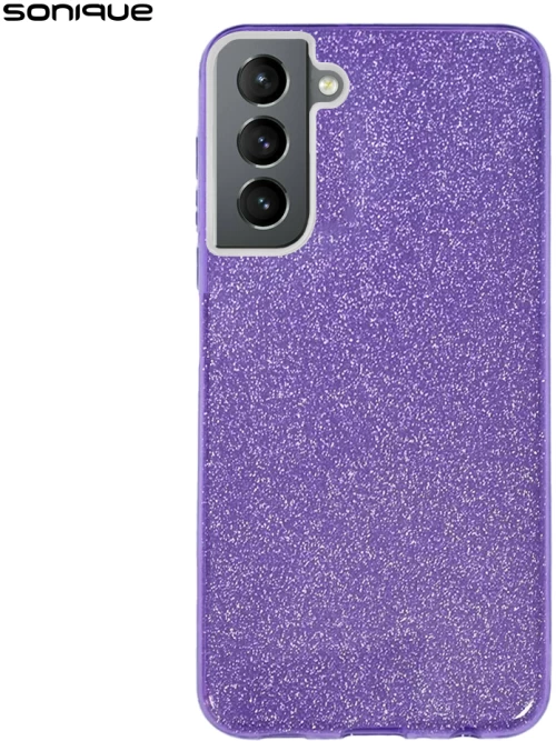 Θήκη Σιλικόνης Sonique Shiny Samsung Galaxy S21 Plus Μωβ - Sonique - Μωβ - Galaxy S21 Plus