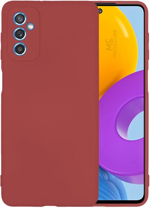 Θήκη Σιλικόνης My Colors Samsung Galaxy M52 5G Μπορντώ - My Colors - Μπορντώ - Galaxy M52 5G