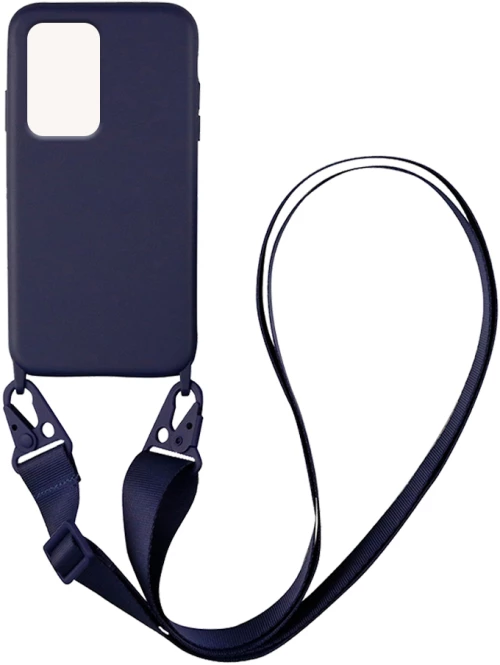 Θήκη CarryHang Liquid Silicone Strap Xiaomi Redmi Note 11 Pro Plus 5G Μπλε Σκούρο - My Colors - Μπλε Σκούρο - Redmi Note 11 Pro Plus 5G