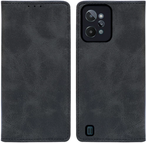 Θήκη Βιβλίο Vintage Magnet Book Sonique Realme C31 Μαύρο - Sonique - Μαύρο - Realme C31