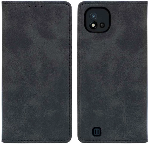 Θήκη Βιβλίο Vintage Magnet Book Sonique Realme C11 2021 Μαύρο - Sonique - Μαύρο - Realme C11 2021