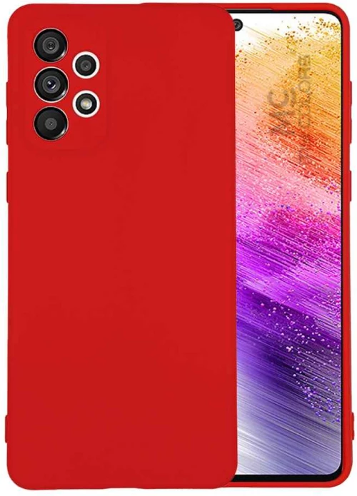 Θήκη Σιλικόνης My Colors Samsung Galaxy A73 5G Κόκκινο - My Colors - Κόκκινο - Galaxy A73 5G