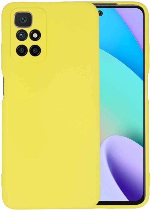 Θήκη Σιλικόνης My Colors Xiaomi Redmi 10 / Redmi 10 2022 Κίτρινο - My Colors - Κίτρινο - Redmi 10, Redmi 10 2022
