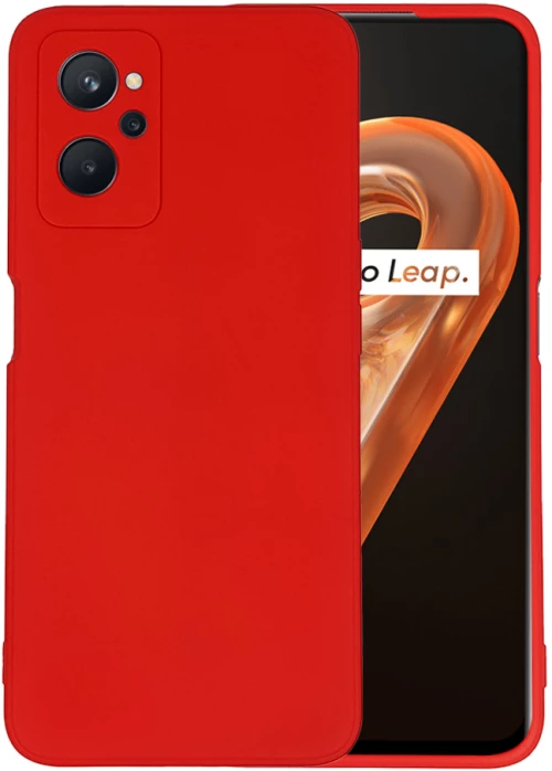 Θήκη Σιλικόνης My Colors Realme 9i Κόκκινο - My Colors - Κόκκινο - Realme 9i