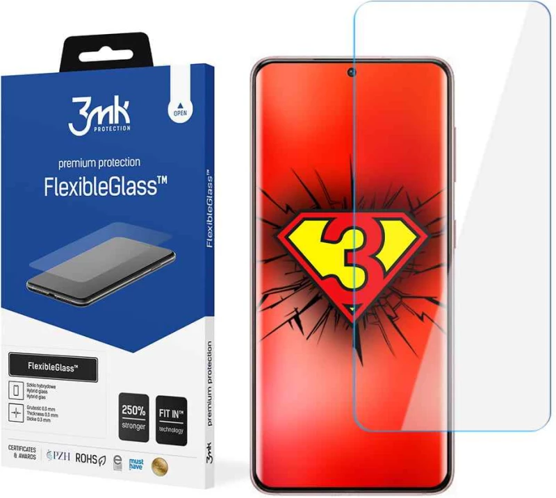 3MK Flexible Tempered Glass 7H Samsung Galaxy S21 FE - 3MK - Galaxy S21 FE