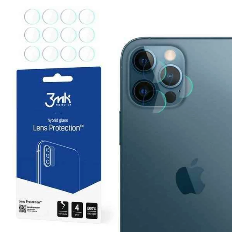 3MK FG Camera Lens Flexible Glass Film Prοtector 7H Apple (4τμ) iPhone 12 Pro - 3MK - iPhone 12 Pro