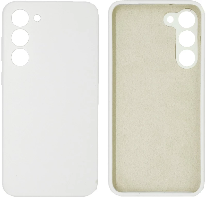 Θήκη Ancus Silicon Liquid for Samsung SM-S916B/DS Galaxy S23+ 5G Σκούρο Λευκό