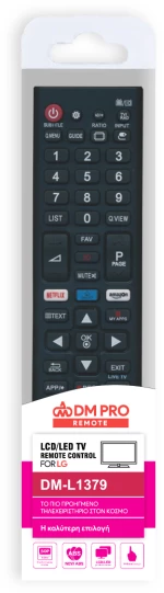 Universal τηλεχειριστήριο TV LG