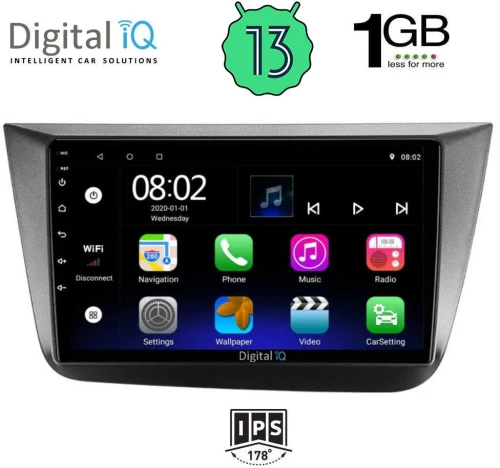 DIGITAL IQ RSA 1570_GPS (9inc) MULTIMEDIA TABLET OEM SEAT ALTEA mod. 2004-2015