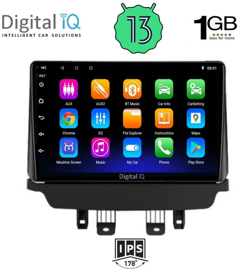 DIGITAL IQ RSA 1384_GPS (9inc) MULTIMEDIA TABLET OEM MAZDA CX3 mod. 2014>
