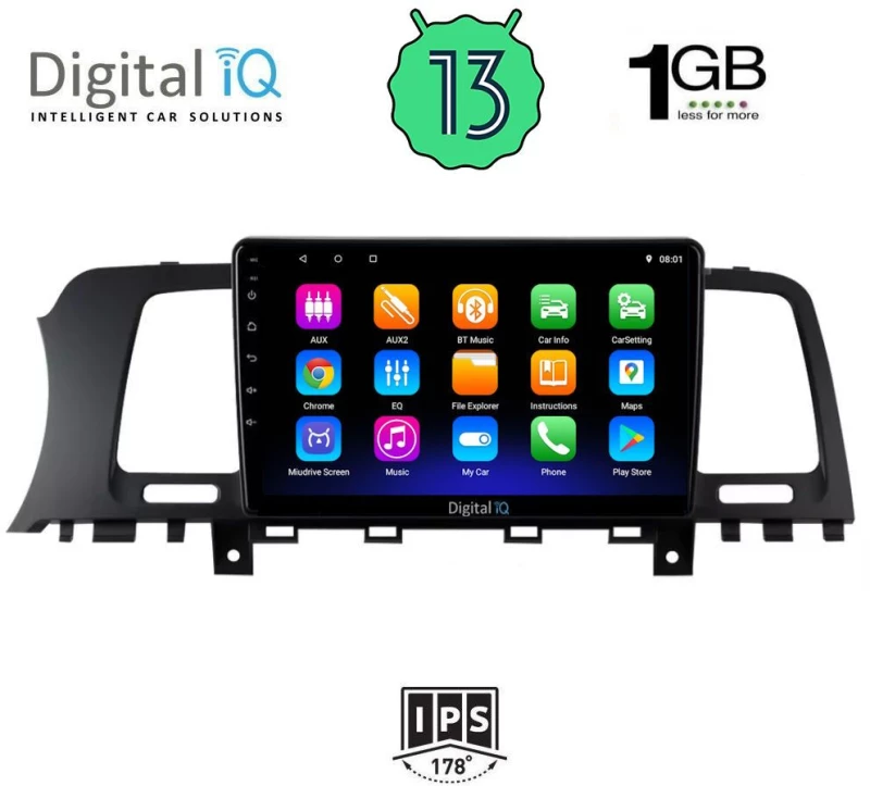 DIGITAL IQ RSA 1462_GPS (9inc) MULTIMEDIA TABLET OEM NISSAN MURANO mod. 2007-2014