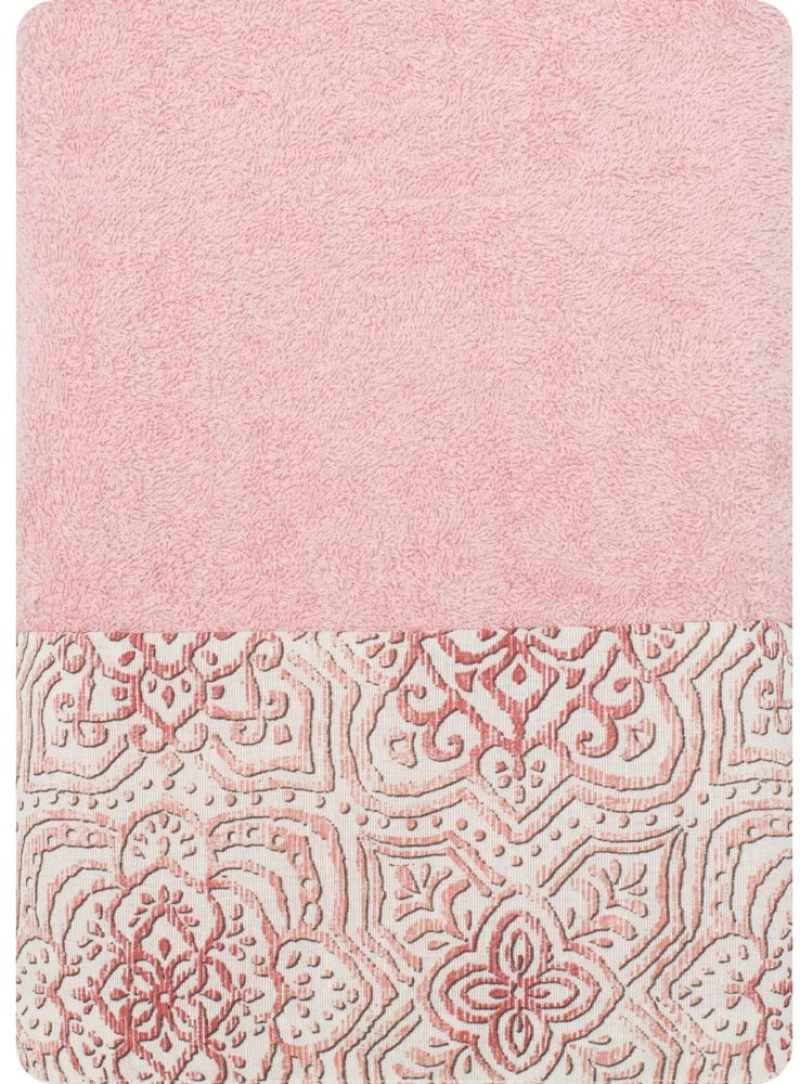 Πετσέτες Σετ 3ΤΜΧ 53510 Borea Home Textiles - Ροζέ