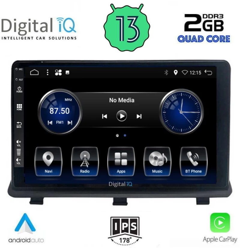 Digital IQ BXH 3480_CPA (9inc) Οθόνη αυτοκινήτου OPEL ANTARA mod. 2006+gt;