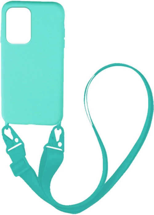 Θήκη CarryHang Liquid Silicone Strap Samsung Galaxy A23 5G / Galaxy A23 4G Γαλάζιο - My Colors - Γαλάζιο - Galaxy A23 4G, Galaxy A23 5G