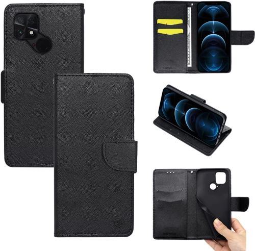 Θήκη Βιβλίο Sonique Trend Book Xiaomi Poco C40 Μαύρο - Sonique - Μαύρο - Poco C40