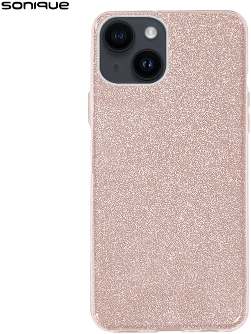 Θήκη Σιλικόνης Sonique Shiny Apple iPhone 14 Ροζ - Sonique - Ροζ - iPhone 14