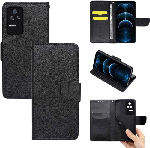 Θήκη Βιβλίο Sonique Trend Book Xiaomi Poco F4 5G Μαύρο - Sonique - Μαύρο - Poco F4 5G