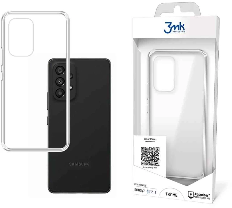 Θήκη Σιλικόνης 3mk  Clear Case Samsung Galaxy A53 5G Διάφανο - 3MK - Διάφανο - Galaxy A53 5G