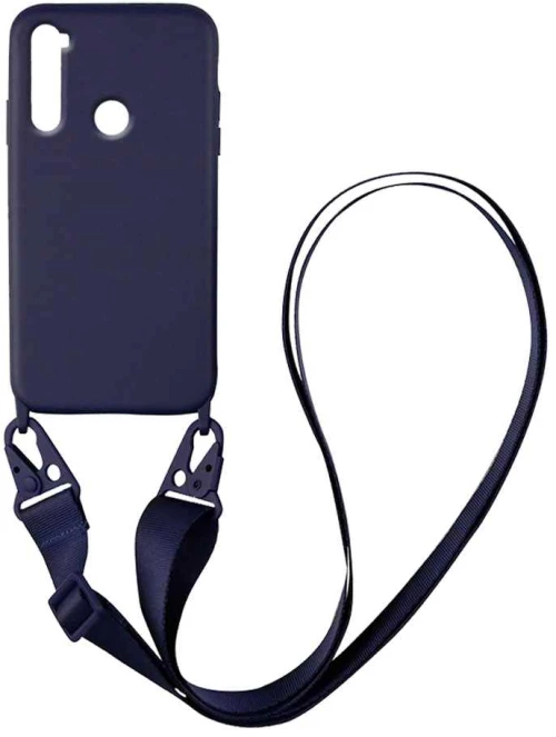 Θήκη CarryHang Liquid Silicone Strap Xiaomi Redmi Note 8T Μπλε Σκούρο - My Colors - Μπλε Σκούρο - Redmi Note 8T