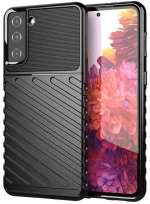 Θήκη Κινητού Thunder Case Flexible Tough Rugged Samsung Galaxy S21 Plus Μαύρο - OEM - Μαύρο - Galaxy S21 Plus