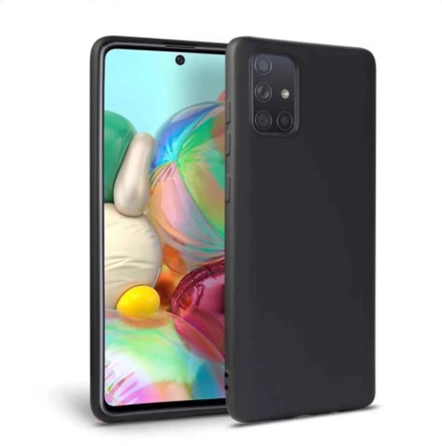 Θήκη Σιλικόνης My Colors Samsung Galaxy A41 Μαύρο - My Colors - Μαύρο - Galaxy A41