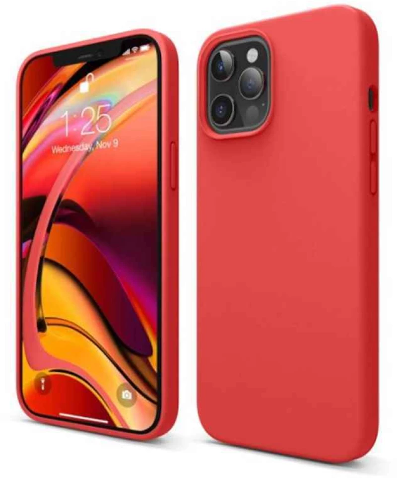 Θήκη Σιλικόνης My Colors Apple iPhone 12 Pro Max Κόκκινο - My Colors - Κόκκινο - iPhone 12 Pro Max