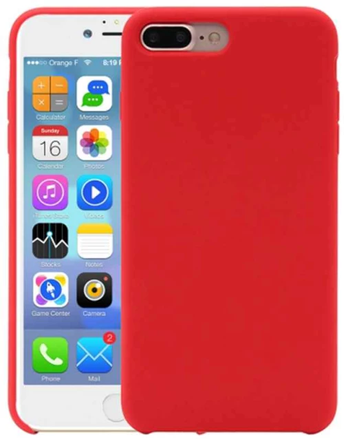 Θήκη Σιλικόνης My Colors Apple iPhone 7 Plus / iPhone 8 Plus Κόκκινο - My Colors - Κόκκινο - iphone 7 Plus, iphone 8 Plus