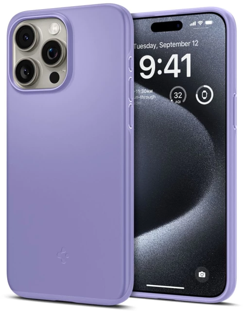Spigen - Thin Fit - iPhone 15 Pro - Iris Purple