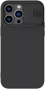 Θήκη Σιλικόνης Nillkin CamShield Silky Apple iPhone 14 Pro Μαύρο - Nillkin - Μαύρο - iPhone 14 Pro