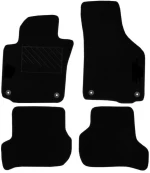 Πατάκια Economy μαύρα για VW Golf 5(03-08) 4τμχ