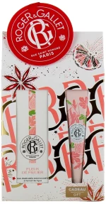 ROGER & GALLET promo xmas fleur de figuier wellbeing fragrant water 30ml & hand cream 30ml