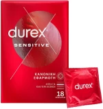 DUREX sensitive κανονική εφαρμογή 18τεμάχια