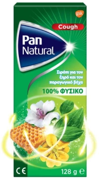PAN NATURAL cough syrup 128g