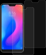 2 PCS 0.26mm 9H Surface Hardness 2.5D Curved Edge Tempered Glass Film for Xiaomi Redmi Note 6 (OEM)