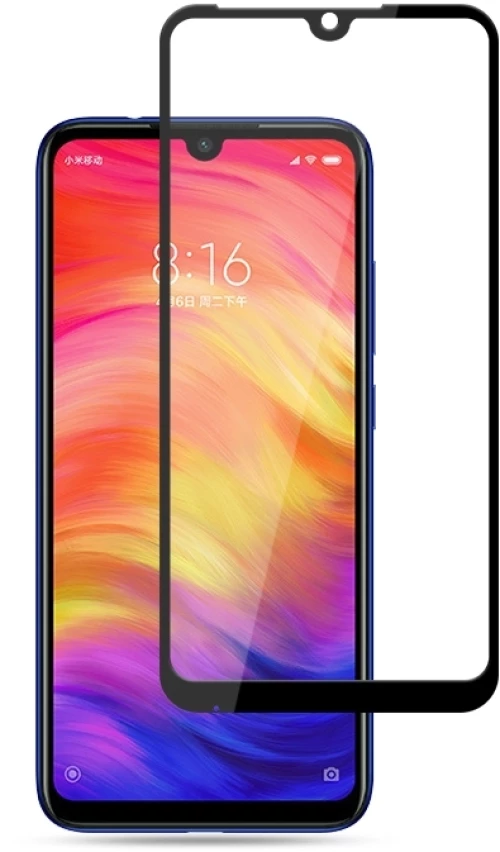 mocolo 0.33mm 9H 3D Full Glue Curved Full Screen Tempered Glass Film for Xiaomi Redmi Note 7 (mocolo) (OEM)