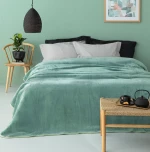 Κουβέρτα Υπέρδιπλη (220x240) Dream Velour Green Palamaiki