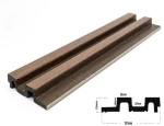 PS Panel τοίχου με 3D πηχάκια Residence 21/122 14 Golden-Brown OAK New Plan