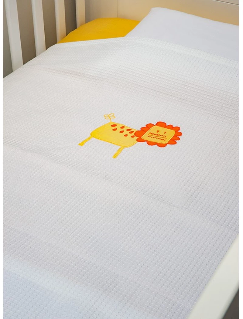 Κουβέρτα Αγκαλιάς πικέ (80x100) Des.470 Baby Oliver