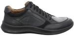 Jomos 328201116000 Aνατομικό Δερμάτινο Comfort Casual Μαύρο
